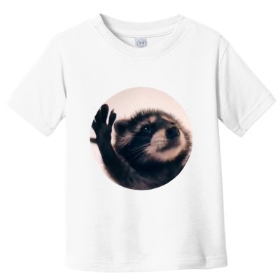 Raccoon Pedro Meme Vibing On Song Toddler T-Shirt