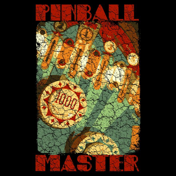 Retro Pinball Master Pinball Bumper 16 in Basic Backpack