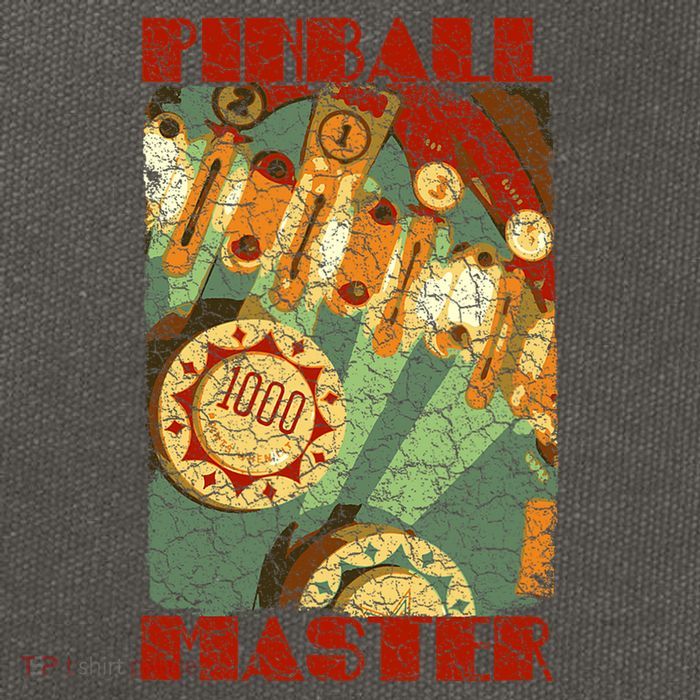 Retro Pinball Master Pinball Bumper Cotton Canvas Backpack