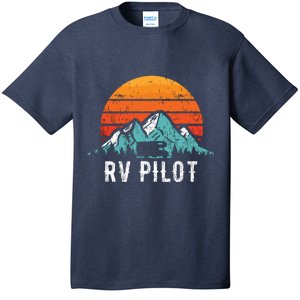 RV Pilot Motorhome Travel Stuff RV Vacation Retro RV Pilot T-Shirt