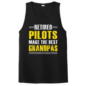 Retired Pilots Make Best Grandpas Costume Retirement PosiCharge Competitor Tank