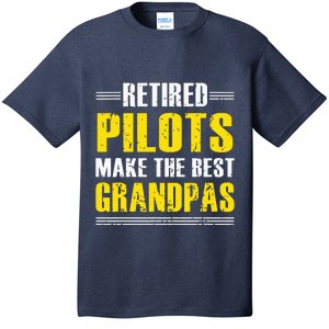 Retired Pilots Make Best Grandpas Costume Retirement T-Shirt