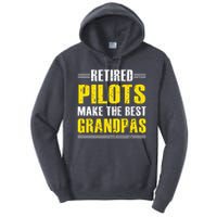 Retired Pilots Make Best Grandpas Costume Retirement Tall Hoodie