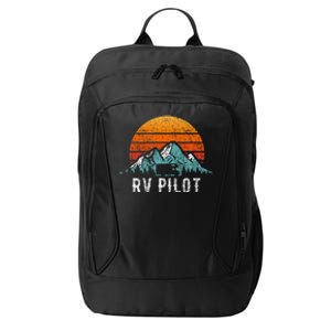 Rv Pilot Motorhome Travel Stuff Rv Vacation Retro Rv Pilot City Backpack