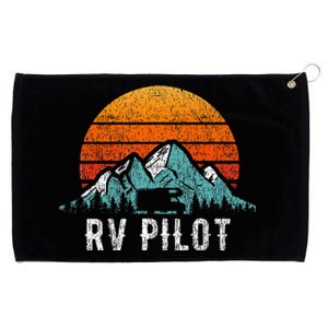 Rv Pilot Motorhome Travel Stuff Rv Vacation Retro Rv Pilot Grommeted Golf Towel