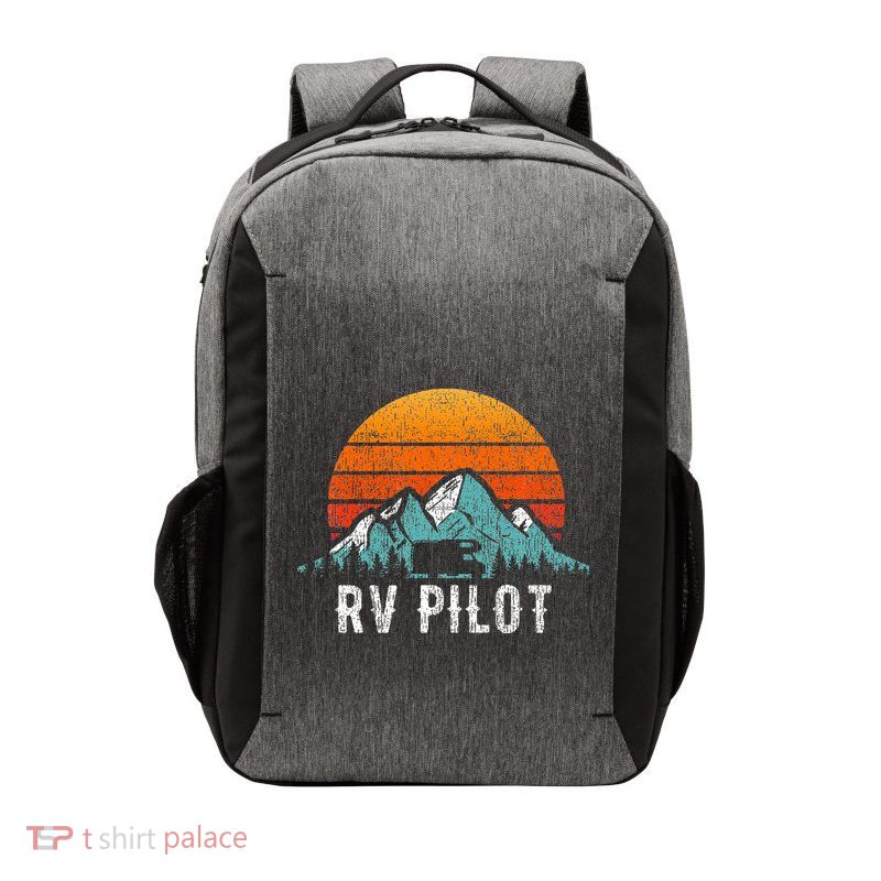 Rv Pilot Motorhome Travel Stuff Rv Vacation Retro Rv Pilot Vector Backpack