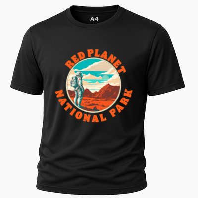 Red Planet Mars National Park Explore Mars Vintage Performance Shirt