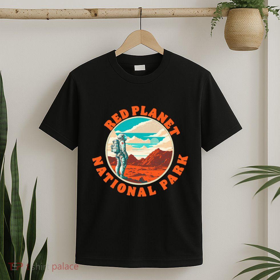 Red Planet Mars National Park Explore Mars Vintage T-Shirt