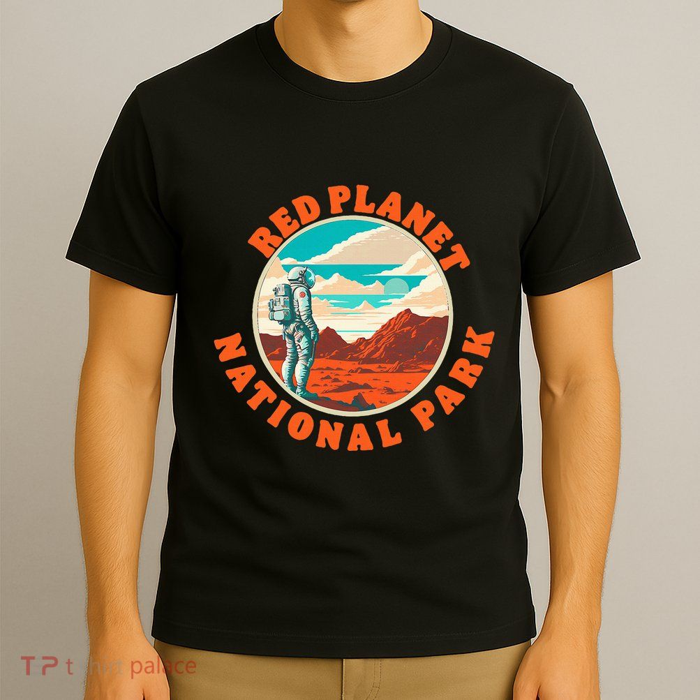Red Planet Mars National Park Explore Mars Vintage T-Shirt