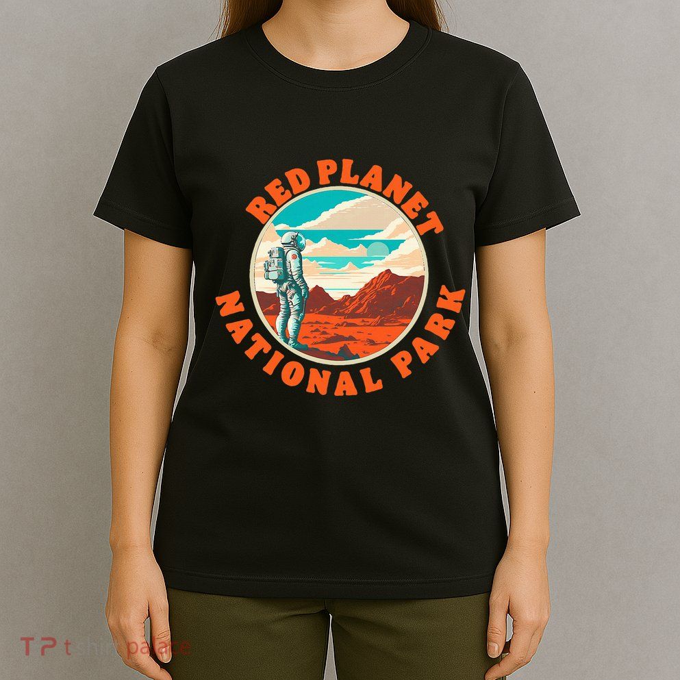Red Planet Mars National Park Explore Mars Vintage T-Shirt