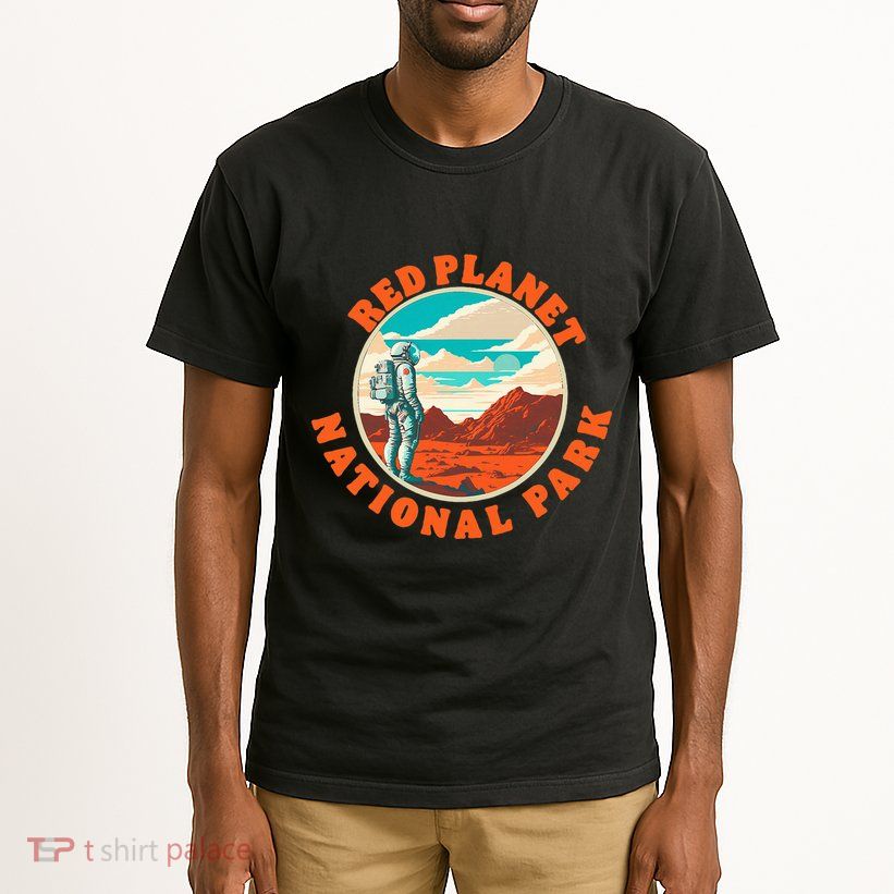 Red Planet Mars National Park Explore Mars Vintage Tall T-Shirt
