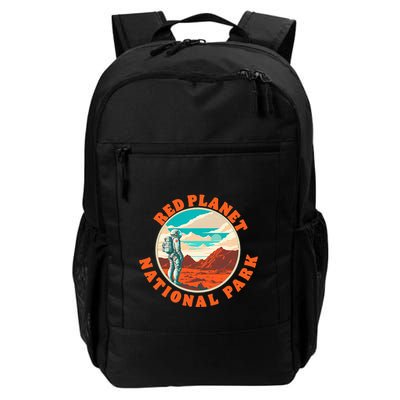 Red Planet Mars National Park Explore Mars Vintage Backpack