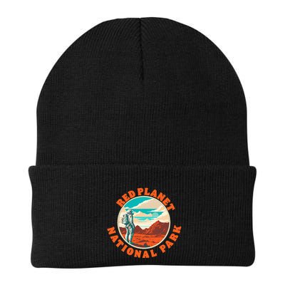 Red Planet Mars National Park Explore Mars Vintage Beanie
