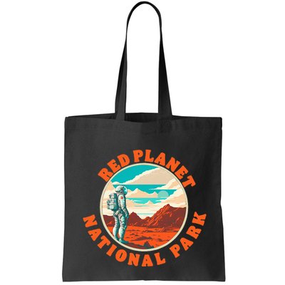 Red Planet Mars National Park Explore Mars Vintage Bag