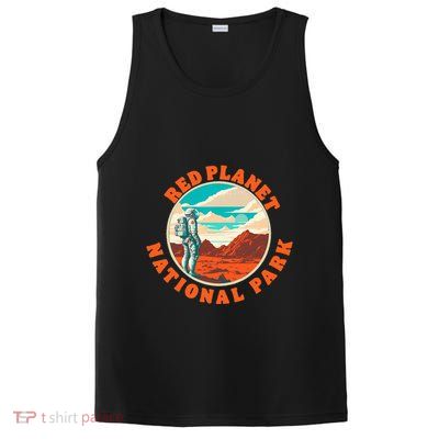 Red Planet Mars National Park Explore Mars Vintage PosiCharge Competitor Tank