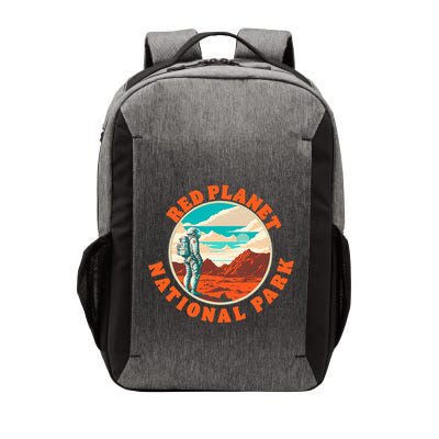 Red Planet Mars National Park Explore Mars Vintage Vector Backpack