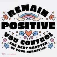 Remain Positive Motivation Quote Premium T-Shirt