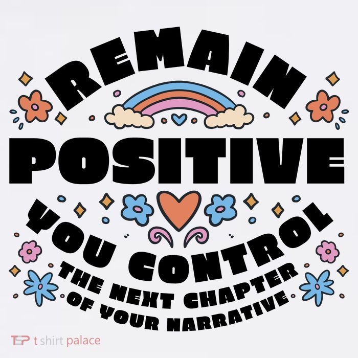 Remain Positive Motivation Quote Toddler T-Shirt