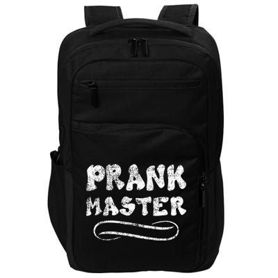 Retro Prank Master April Fool's Day Joke Graphic Art Impact Tech Backpack