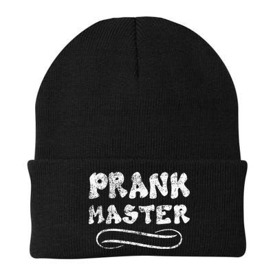 Retro Prank Master April Fool's Day Joke Graphic Art Beanie