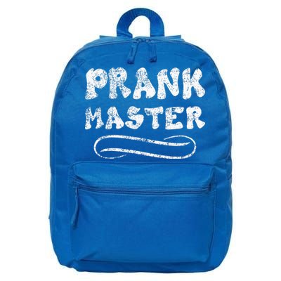 Retro Prank Master April Fool's Day Joke Graphic Art 16 in Basic Backpack