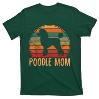 Retro Poodle Mom Gift Dog Mother Pet Poodle Mama T-Shirt