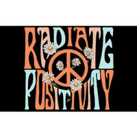 Radiate Positivity Motivational Boho Style Bumper Sticker