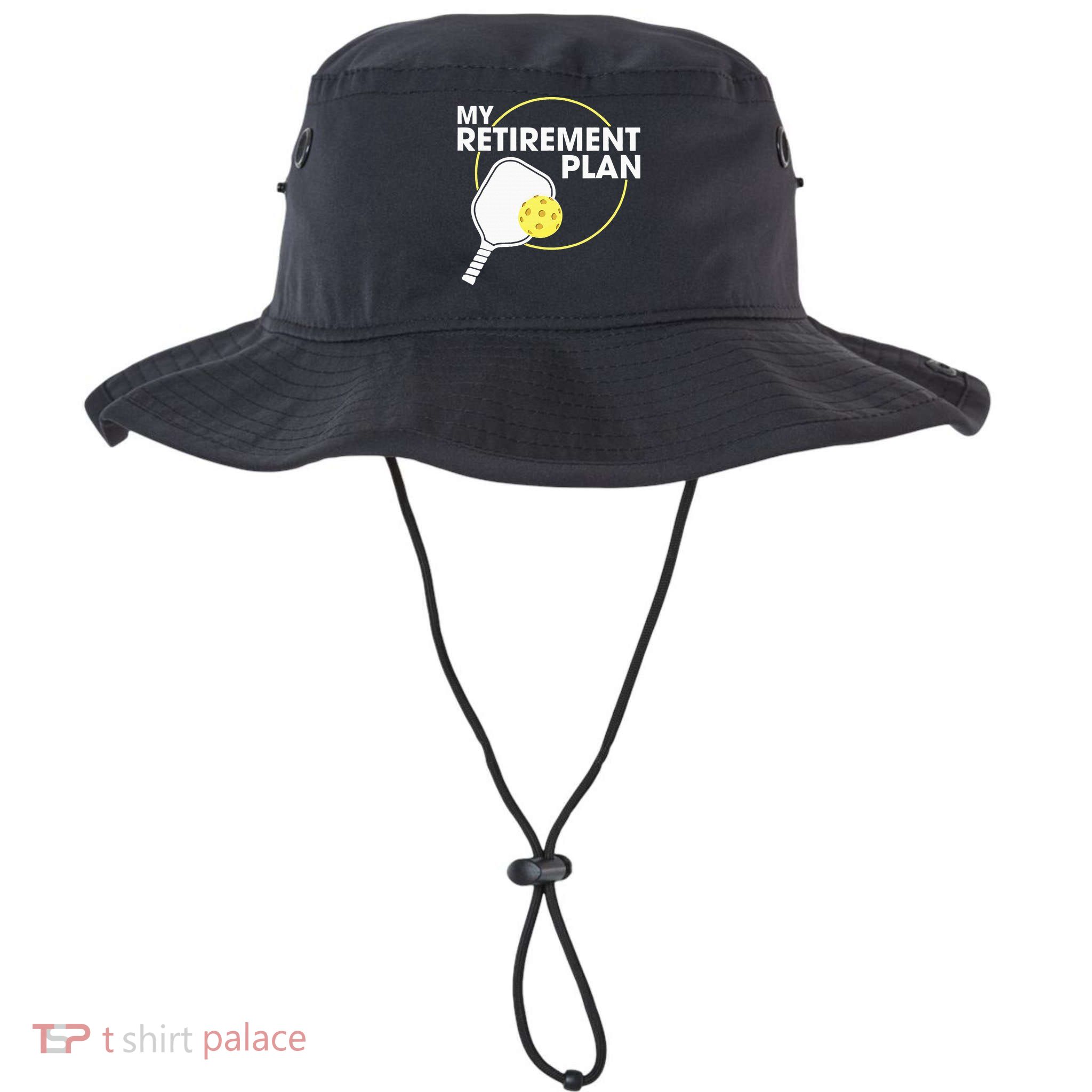 Retired Pickleball My Retirement Plan Pickleball Paddle Bucket Hat