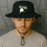 Retired Pickleball My Retirement Plan Pickleball Paddle Bucket Hat