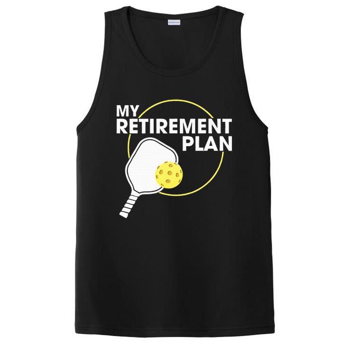 Retired Pickleball My Retirement Plan Pickleball Paddle PosiCharge Competitor Tank