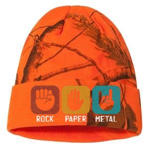 Rock Paper Metal Heavy Metal Music Kati Licensed 12" Camo Beanie