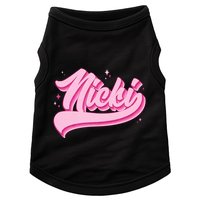 Retro Pink Nicki Doggie Tank