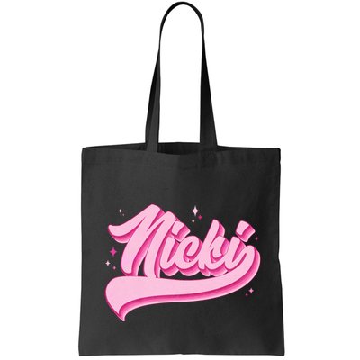 Retro Pink Nicki Bag