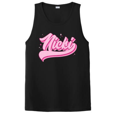 Retro Pink Nicki PosiCharge Competitor Tank