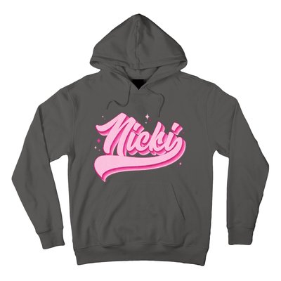 Retro Pink Nicki Hoodie