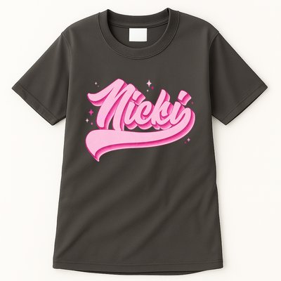 Retro Pink Nicki Tall T-Shirt
