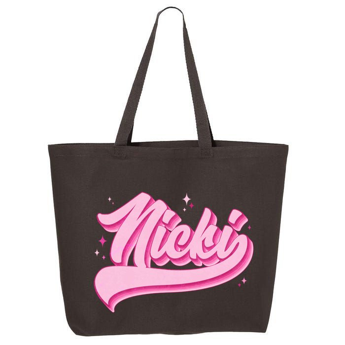 Retro Pink Nicki 25L Jumbo Tote