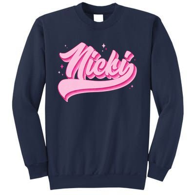 Retro Pink Nicki Sweatshirt