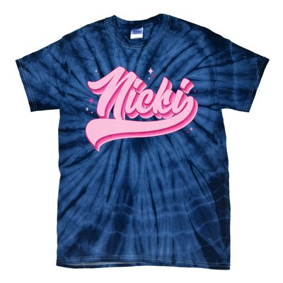 Retro Pink Nicki Tie-Dye T-Shirt