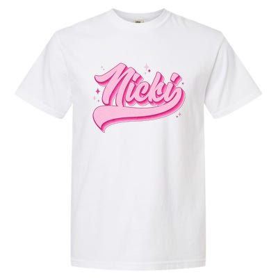 Retro Pink Nicki Garment-Dyed Heavyweight T-Shirt