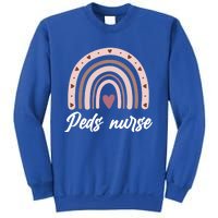 Rainbow Peds Nurse Pediatric Care Pediatric Nurse Cute Gift Sweatshirt