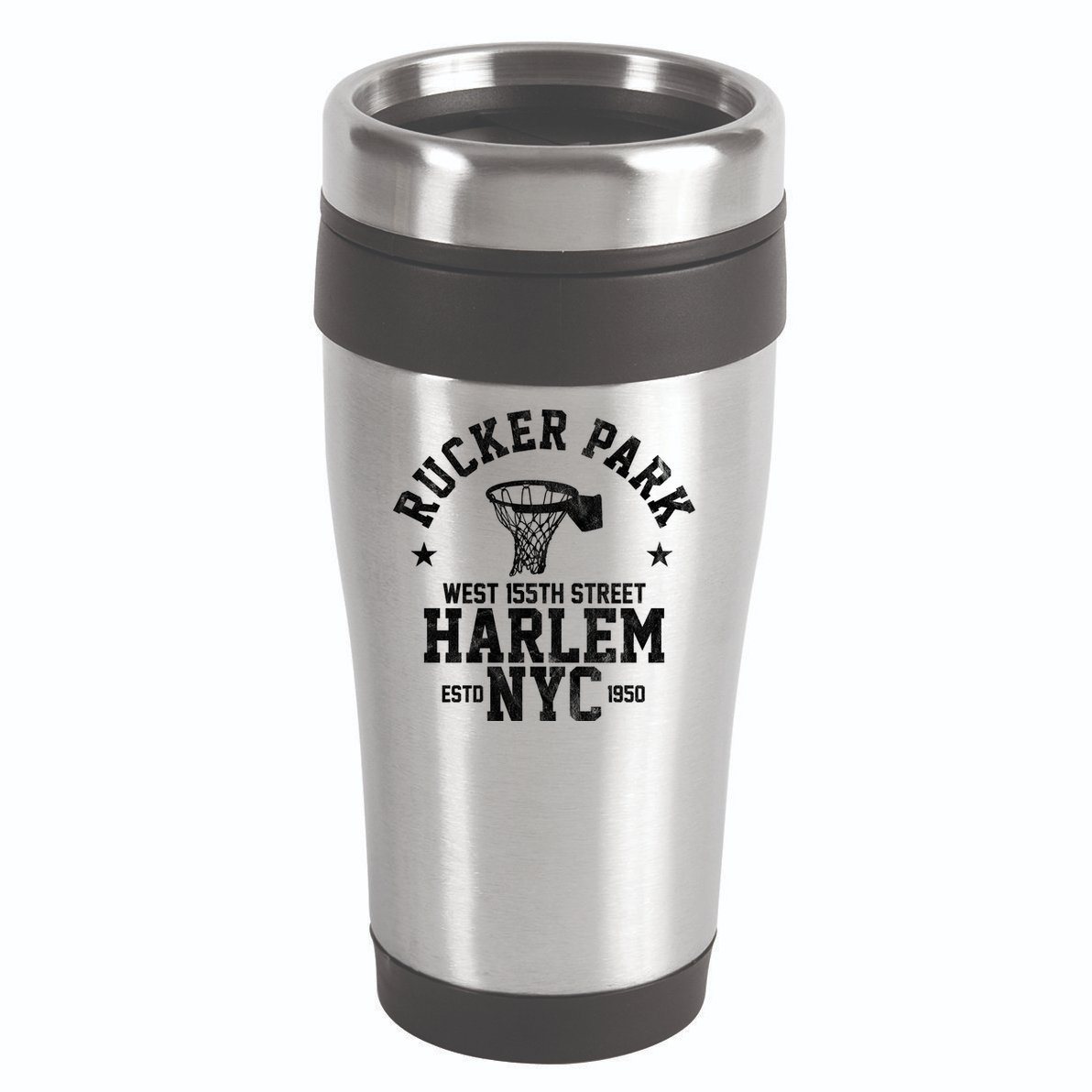 Rucker Park Nyc Streetball 16oz Travel Tumbler