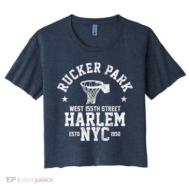 Rucker Park Nyc Streetball Crop Top