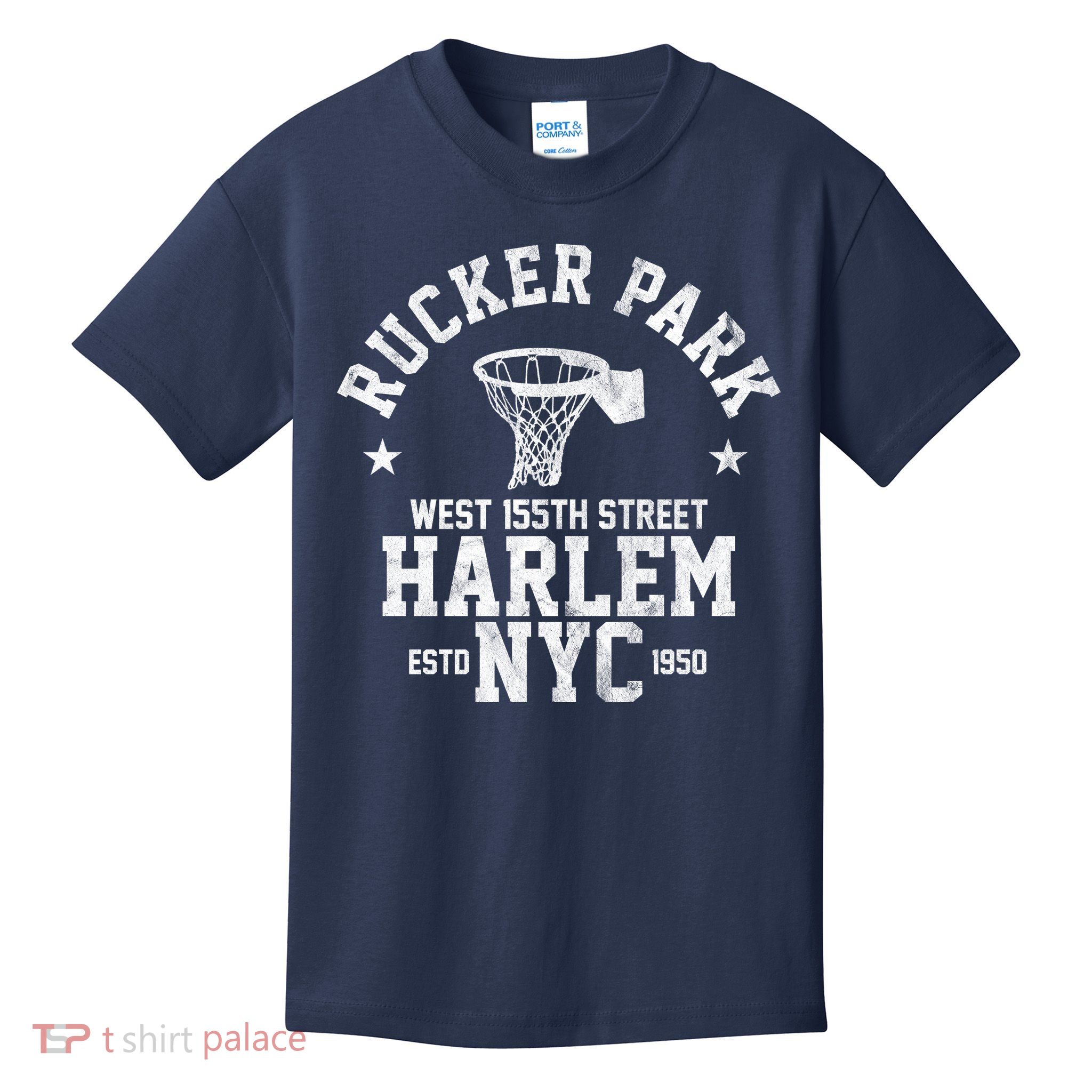 Rucker Park Nyc Streetball Kids T-Shirt
