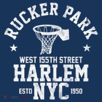 Rucker Park Nyc Streetball Kids T-Shirt