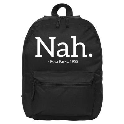 Rosa Parks Nah Civil Rights Political 16 in Basic Backpack