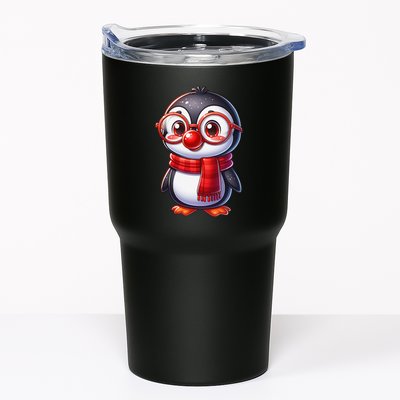 Red Penguin Nose Funny Day 2025 .Png Tumbler