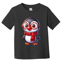 Red Penguin Nose Funny Day 2025 .Png Toddler T-Shirt