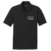 Retro Pcicu Nurse Icu Pediatric Cardiac Tiny Humans PosiCharge RacerMesh Polo