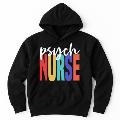 Retro Psych Nurse Psychiatric Nursing Psychology Health RN Hoodie